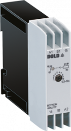 Time relay, 0.5 to 10 s, delayed switch-off, 1 Form C (NO/NC), 110-240 VAC, 0052777