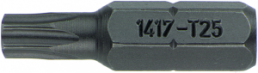Screwdriver bit, T8, Phillips, L 25 mm, 08130008