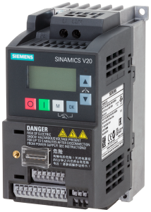 Frequency converter, 1-phase, 0.55 kW, 240 V, 3.2 A for SINAMICS series, 6SL3210-5BB15-5UV1
