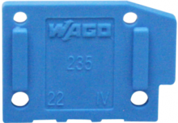 End plate for feed through terminal, 235-400