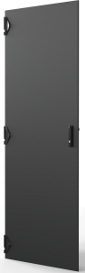 Varistar CP Steel Door, Plain With 3-Point Locking, RAL 7021, 42 U, 2000H, 800W, IP20