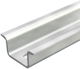 DIN rail, perforated, 35 x 15 mm, W 2000 mm, steel, strip galvanized, 1115460
