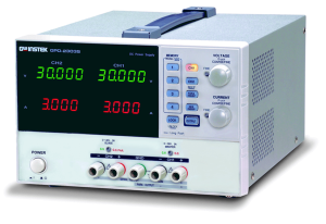 Laboratory power supply, 30 VDC, outputs: 2 (3 A/3 A), 180 W, 100-240 VAC, GPD-2303S