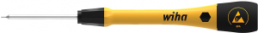 ESD Fine screwdriver, 0.7 mm, hexagon, BL 40 mm, L 134 mm, 273P0701