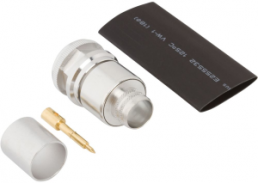 N plug 50 Ω, LMR-600, solder connection, straight, 172206-10