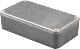 Aluminum die cast enclosure, (L x W x H) 64 x 58 x 26 mm, gray (RAL 7046), IP68, 1590Z061GY