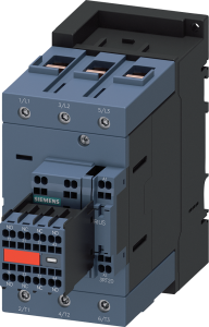 Power contactor, 3 pole, 80 A, 1 Form A (N/O) + 1 Form B (N/C), coil 24 VDC, screw connection, 3RT2045-3KB44-3MA0
