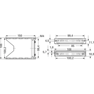 120X10029X CONEC PCB Fasteners