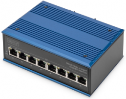 Ethernet switch, unmanaged, 8 ports, 1 Gbit/s, 48-57 VDC, DN-651121