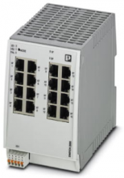 Ethernet switch, managed, 16 ports, 1 Gbit/s, 24 VDC, 1031673