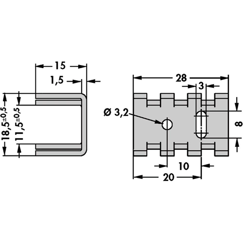 FK 234 SA L 2 Fischer Elektronik Heat Sinks Image 2