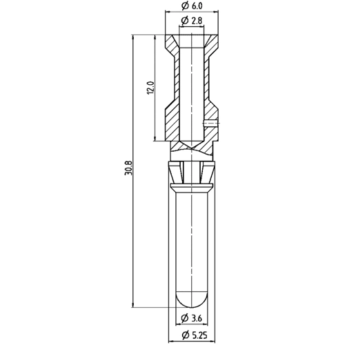 61 1310 139 binder Crimp Contacts Image 2