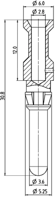 61 1310 139 binder Crimp Contacts Image 2