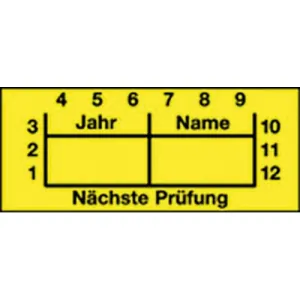 590-00166 HellermannTyton Inspection labels, plates and tapes