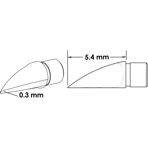 MFT-6PW5403 METCAL Soldering tips, desoldering tips and hot air nozzles Image 3