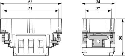 3023920000 Weidmüller Contact Inserts Image 3