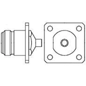 1057178-1 AMP Coaxial Connectors