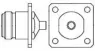 1057178-1 AMP Coaxial Connectors