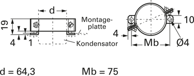B44030A0065B000 TDK (EPCOS) Accessories (Electrolytic Capacitors) Image 2