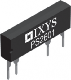 Solid state relay, zero voltage switching, 600 VDC, 1 A, THT, PS2601