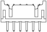 2-1470109-4 TE Connectivity PCB Connection Systems