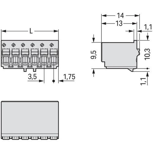 2091-1130 WAGO PCB Connection Systems Image 2