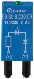 Plug-in module, RC element 6-24 V DC/AC for switching relay, 99.01.0.024.09