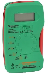 Digital multimeter IMT23212, 200 mA(DC), 300 VDC, 300 VAC, CAT III 300 V