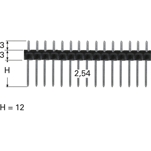 WWS 14 Z 12 Fischer Elektronik PCB Connection Systems Image 2