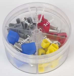 Assortment Box with Twin end sleeves (ferrules)