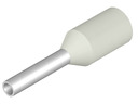 Insulated Wire end ferrule, 0.5 mm², 12 mm/6 mm long, white, 9019000000