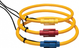 Current clamp probes, 3000 A, red/yellow/blue for PQ3350, PQ3220