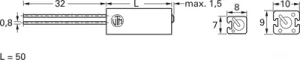 KVS11AKB-RD-1KAA Vitrohm Wirewound Resistors