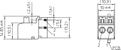 1736200 Phoenix Contact PCB Terminal Blocks