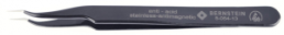 ESD SMD tweezers, uninsulated, antimagnetic, stainless steel, 120 mm, 5-054-13