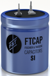 Electrolytic capacitor, 100 µF, 400 V (DC), ±10 %, radial, pitch 10 mm, Ø 25 mm