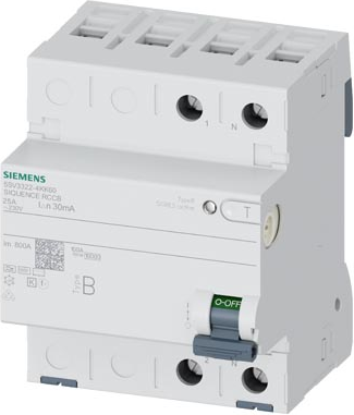 5SV3327-4KK60 Siemens FI Circuit Breakers Image 1