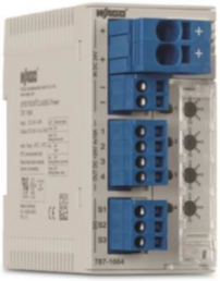 Electronic circuit breaker, 4 pole, 10 A, 500 V, (W x H x D) 45 x 90 x 115.5 mm, DIN rail, 787-1664/000-054