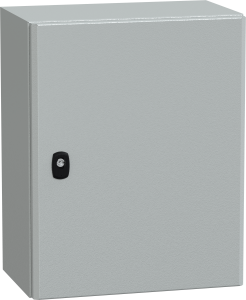 Door, (H x W x D) 500 x 400 x 250 mm, IP66, steel, light gray, NSYS3D5425P
