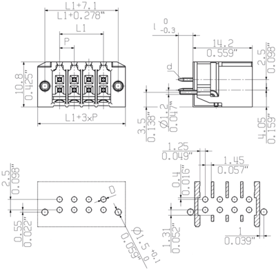 1358670000 Weidmüller PCB Connection Systems Image 2