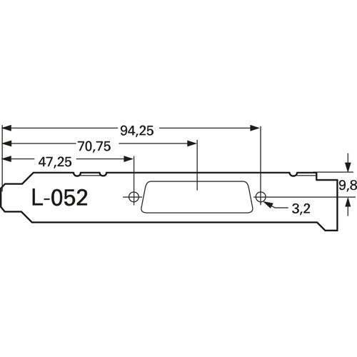 KHPC 052 L Fischer Elektronik PCB Fasteners Image 2