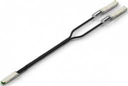 Connecting line, 1 m, plug straight to plug straight, 0.051 mm², AWG 30, 2333801-2