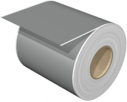 Polyester Label, (L x W) 30 m x 100 mm, white, Roll with 1 pcs