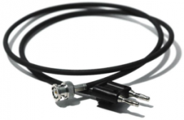 Coaxial cable, Banana plug to BNC plug (straight), 50 Ω, RG-58/U, 0.9 m, BU-5070-B-36-0