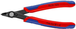 Precision pliers, 125 mm, 55 g, cut capacity (1 mm/–/–/–), 78 31 125