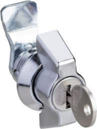 Replacement. Round lock, DB3mm for enclosure Spacial S3X, 100% stainless steel