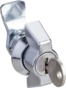 Replacement. Round lock, DB 3mm for Geh. Spacial S3X, chrome plated zamac