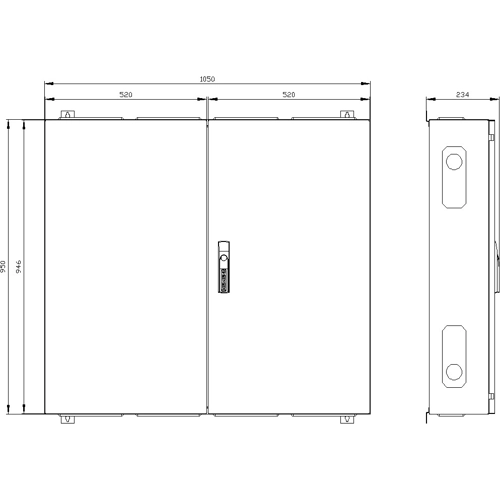 8GK1132-4KA42 Siemens Switch Cabinets, server cabinets Image 2
