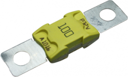 Screw lock, 100 A, 32 V, yellow, (L x W x H) 67.3 x 18.8 x 10.4 mm, 153.5395.6101