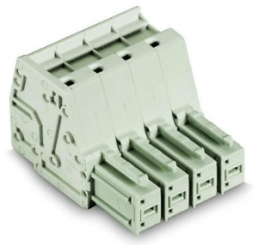 1-wire female connector, 3 pole, pitch 7.62 mm, 0.5-10 mm², AWG 20-8, 42 A, 1000 V, push-in, 831-3103/133-000